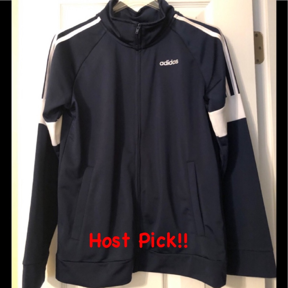 🎉HP!!🎉 Adidas | NWT Navy Zip Jacket